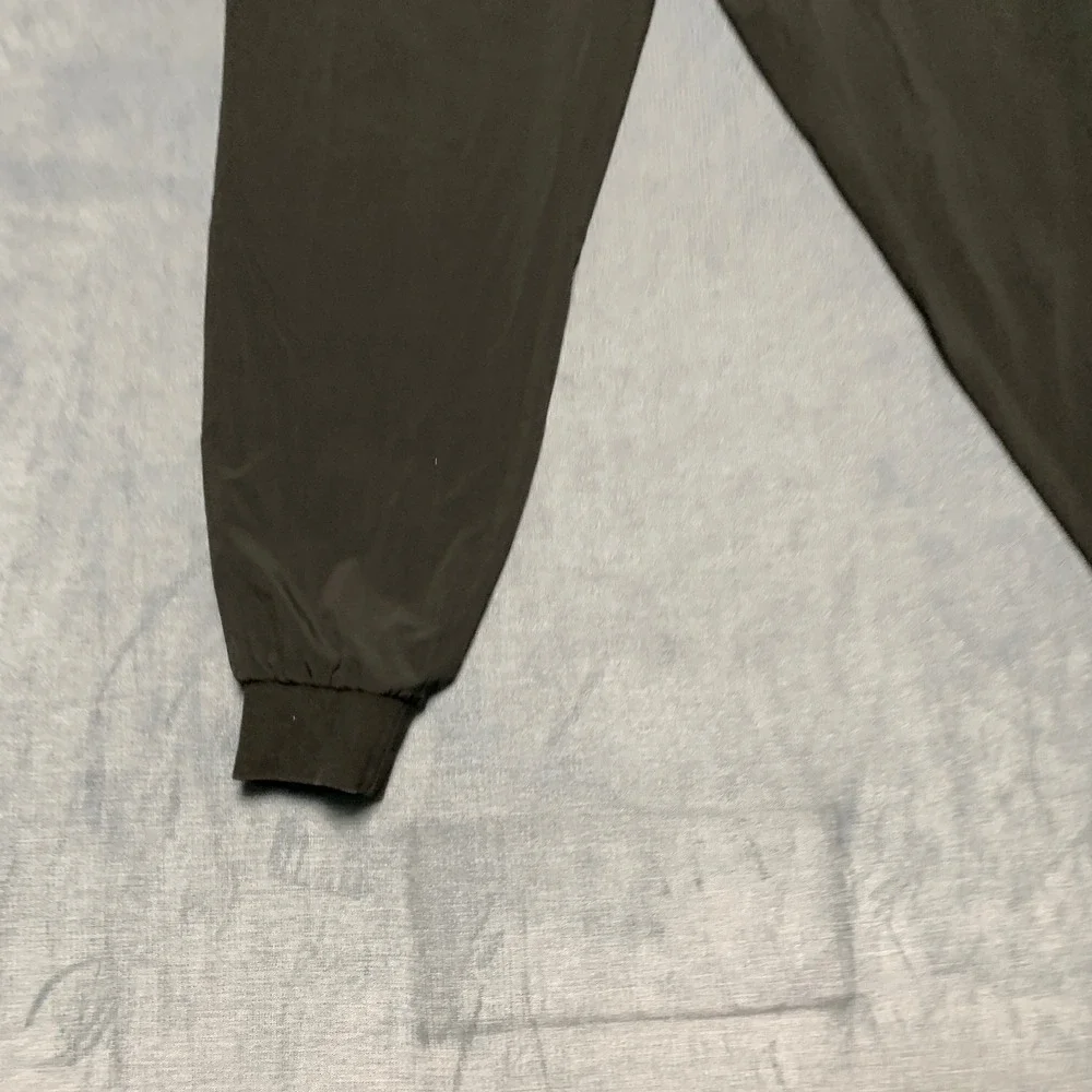 Banana Republic Airstretch Jogger Pants Mens Medium Black Tapered Leg Pull On